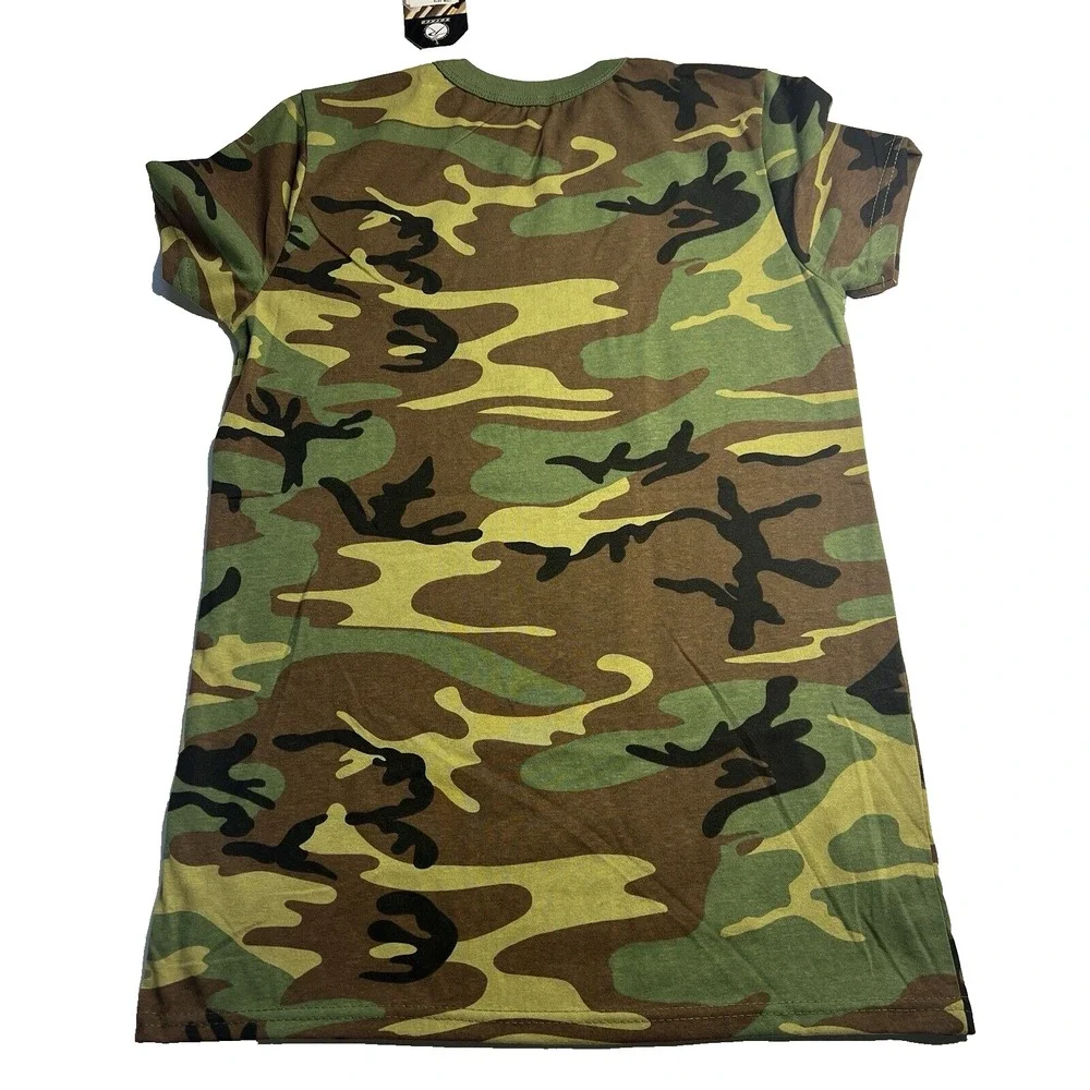 Rothco Men M Camo Short Sleeve Tactical Military‎ T-Shirt - Picture 2 of 8